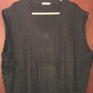 Dark Green Sweater Vest
